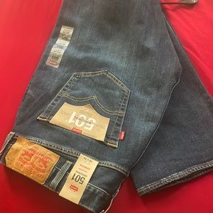 501® ORIGINAL FIT MEN'S JEANS 38x34 Unicycle - Dark Wash